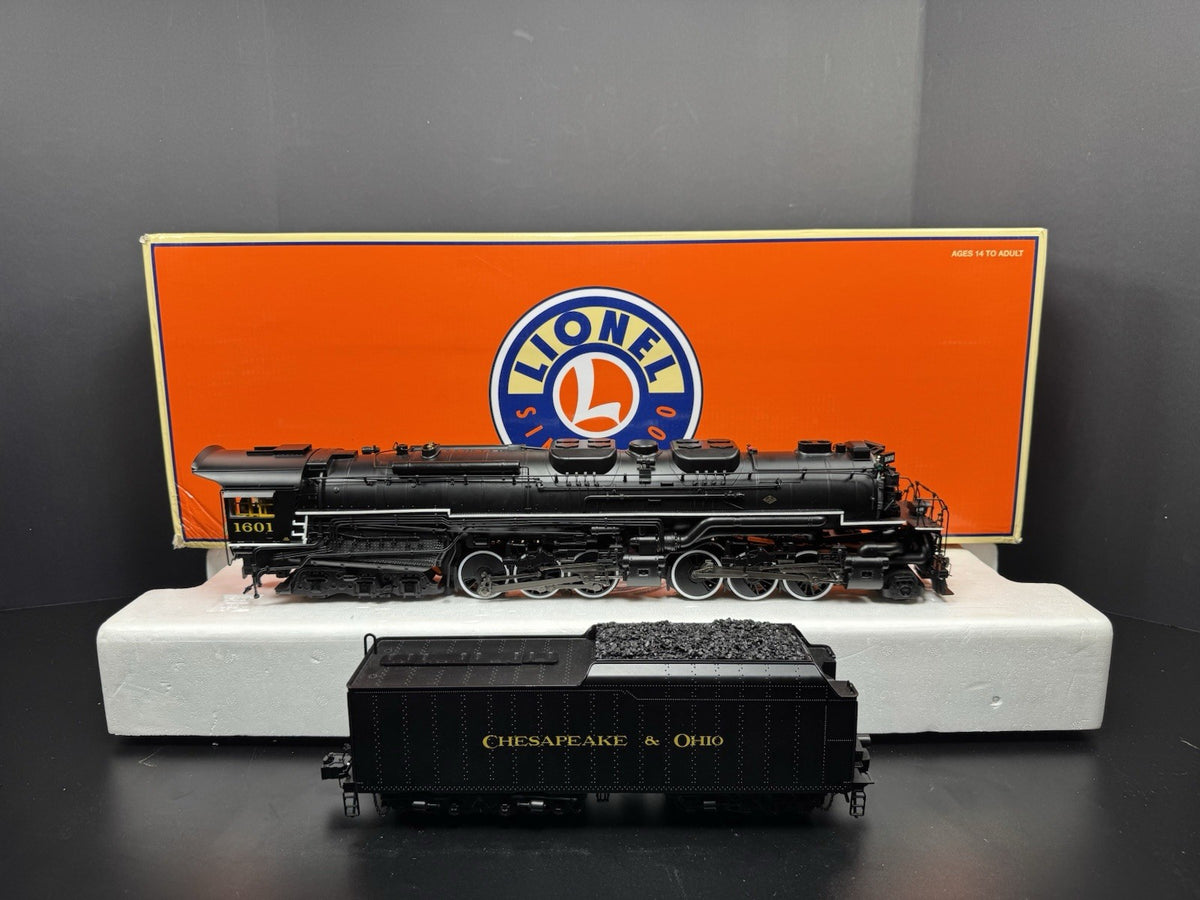 Lionel LEGACY 6-82767 Chesapeake & Ohio C&O Allegheny steam engine #1601 EX6