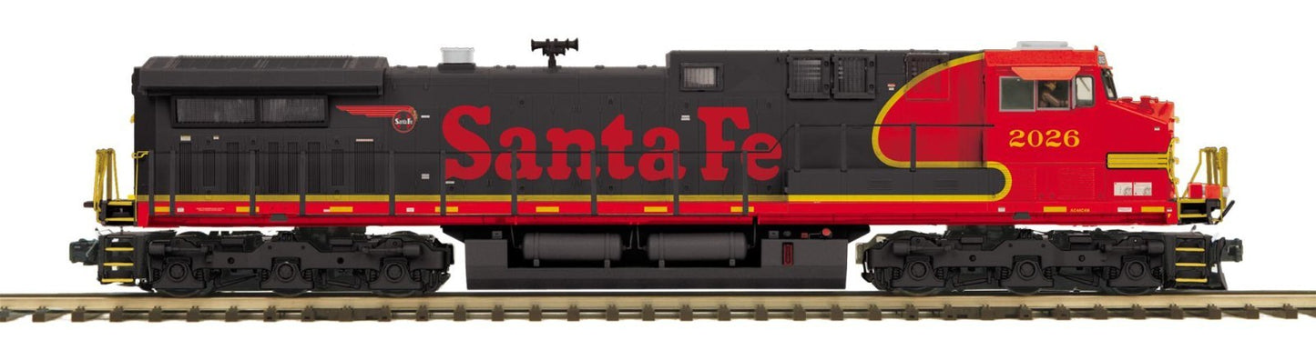 MTH 20-21765-1 Santa Fe Black Bonnet AC4400CW diesel engine #2026 NEW SEALED0