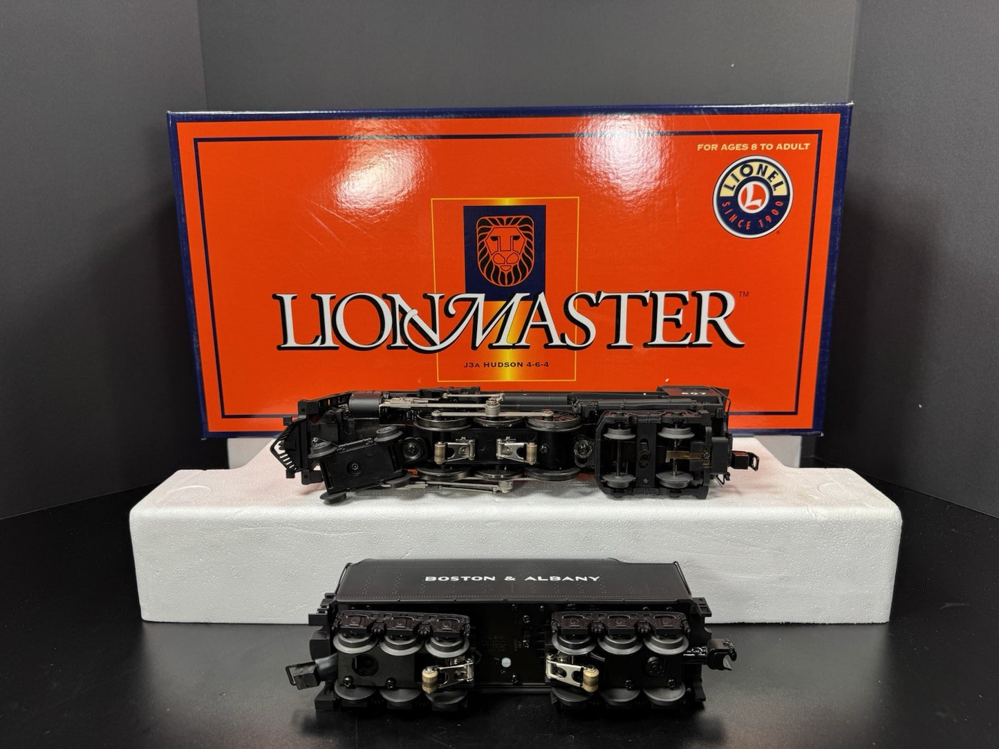 Lionel 6-38086 TMCC Lionmaster Boston & Albany J3a Hudson steam engine #607 LNIB10