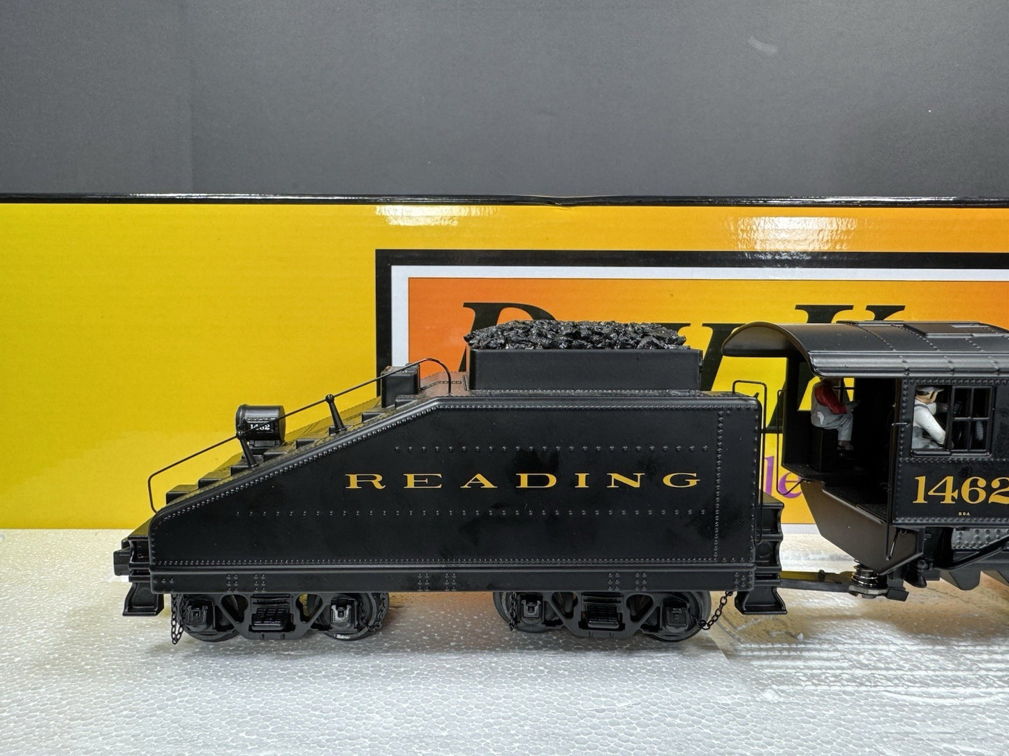 MTH RailKing 30-1846-1 Reading 0-6-0 steam switcher engine #1462 PS3 LNIB7