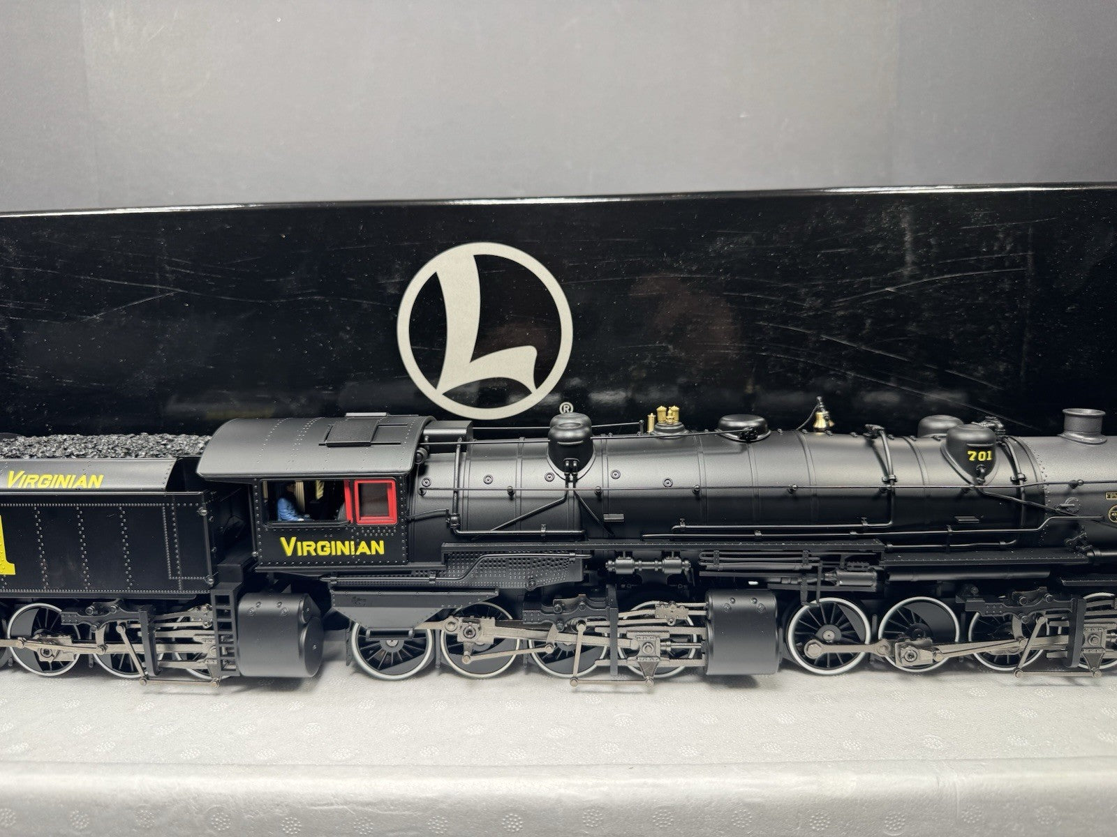 Lionel VISIONLINE 2431070 Virginian Triplex steam engine #701 LNIB9