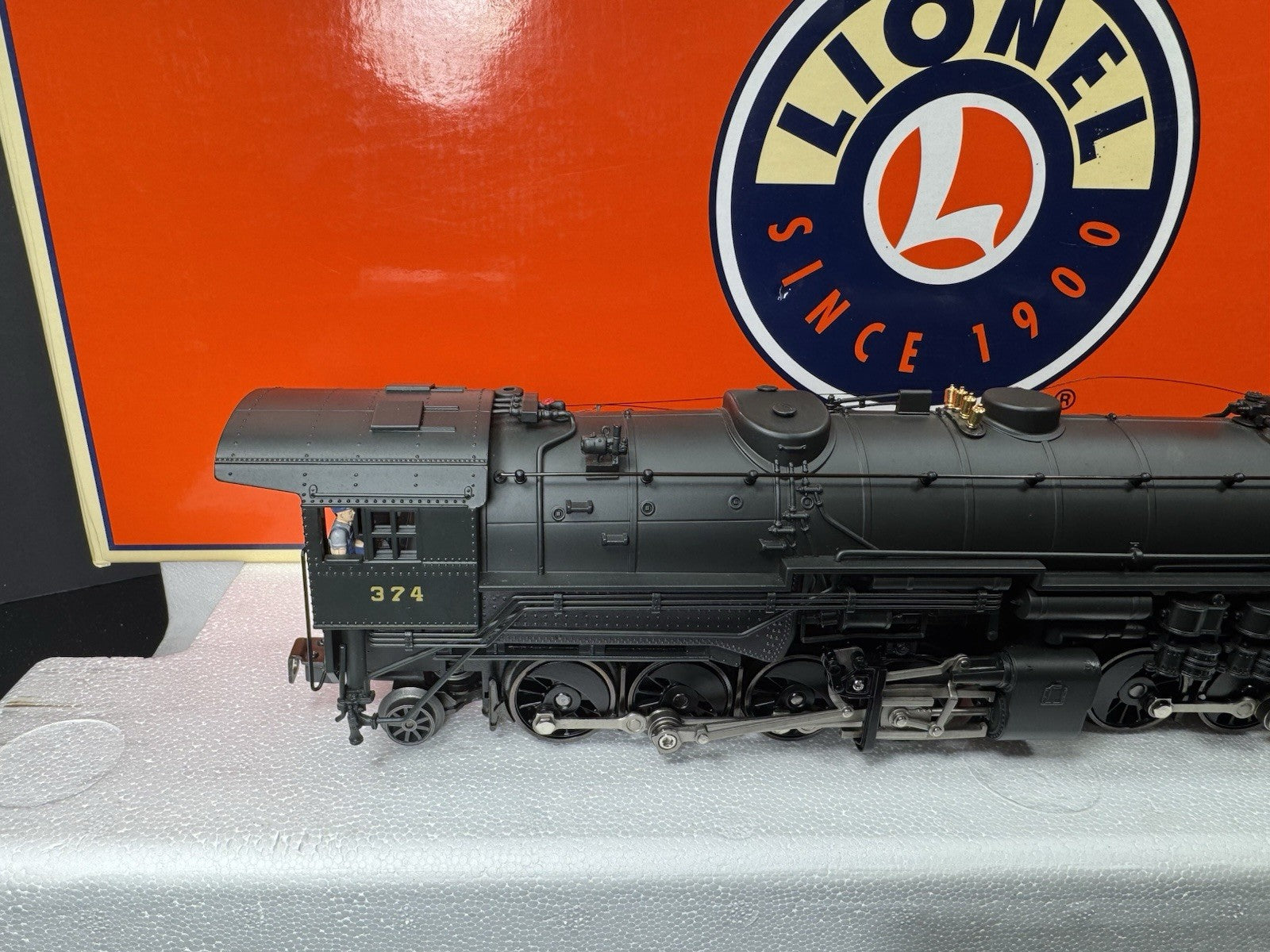 Lionel 6-38082 TMCC Pennsylvania PRR 2-8-8-2 Y-3 steam engine #374 LNIB3