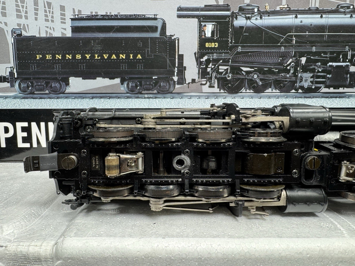 Lionel VISIONLINE 6-11154 Pennsylvania PRR 0-8-8-0 CC2 steam engine #8183 LNIB14