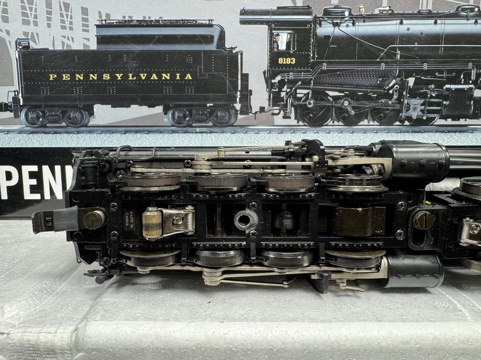 Lionel VISIONLINE 6-11154 Pennsylvania PRR 0-8-8-0 CC2 steam engine #8183 LNIB14