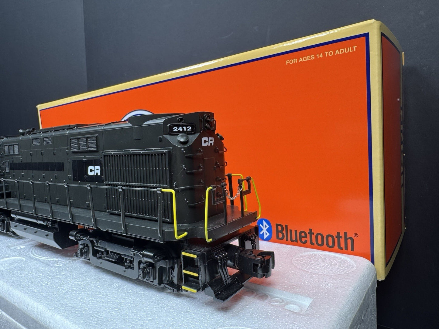 Lionel LEGACY 2233341 Conrail CR RS-27 diesel engine #2412 LNIB4