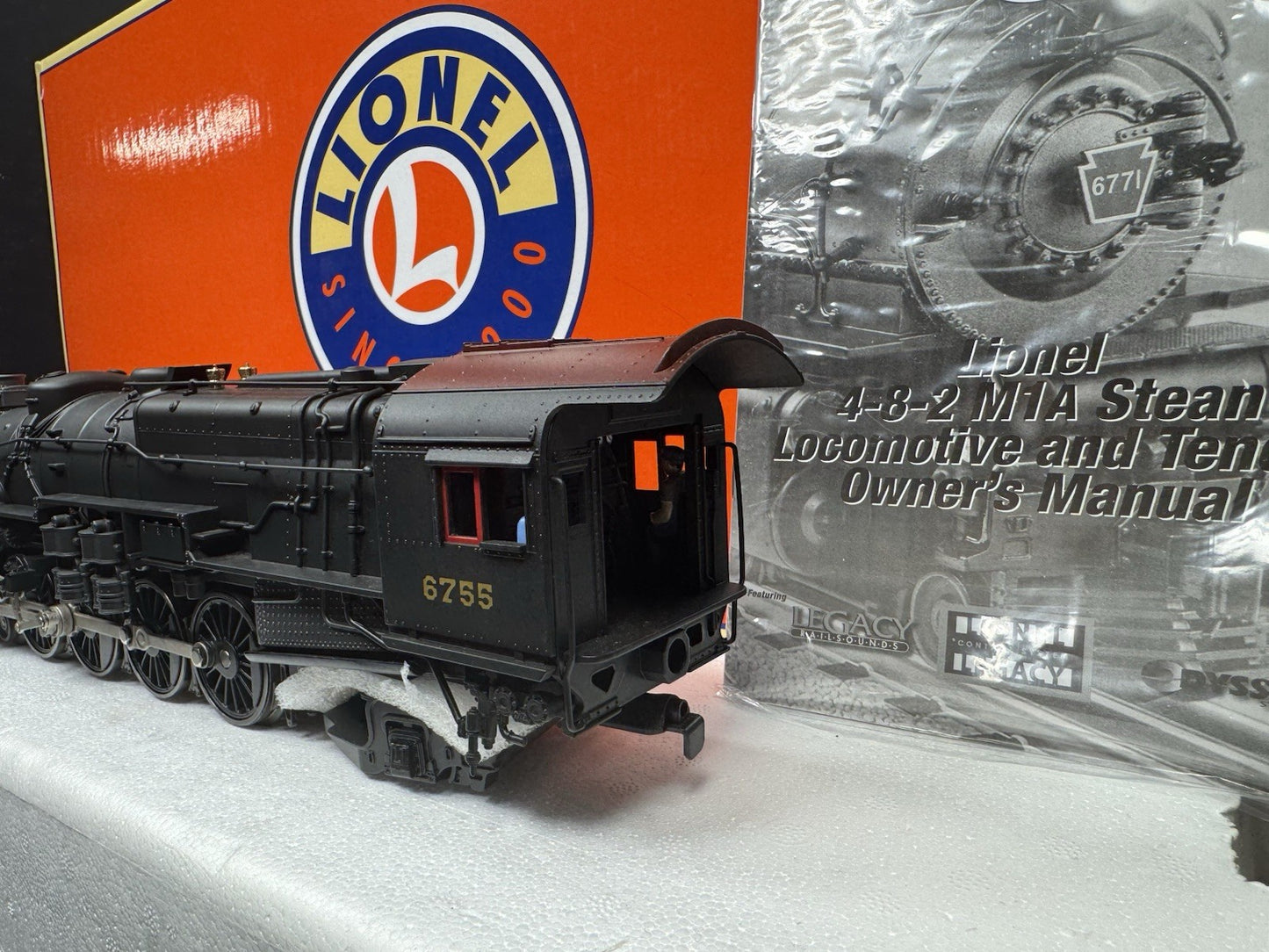 Lionel LEGACY 6-81247 Pennsylvania M1a coal hauler steam set #6755 LNIB5