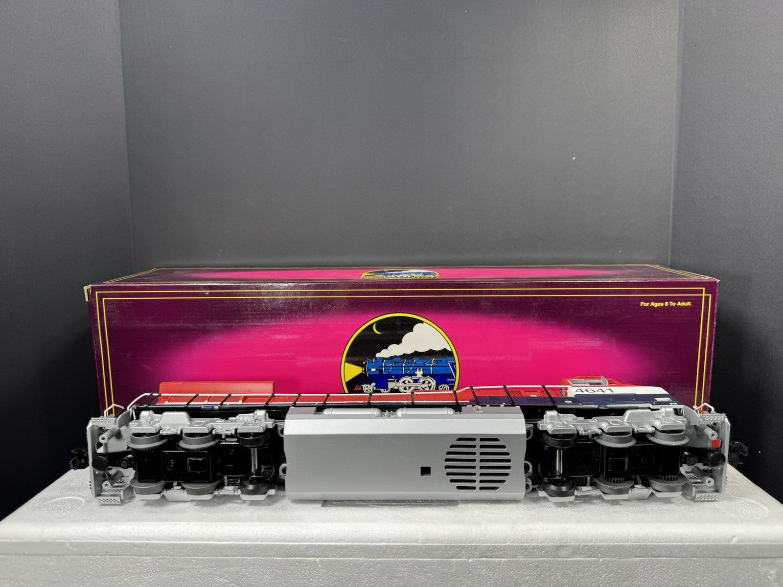 MTH 20-2429-3 BC Rail Dash-9 nonpowered diesel engine #4641 LNIB10