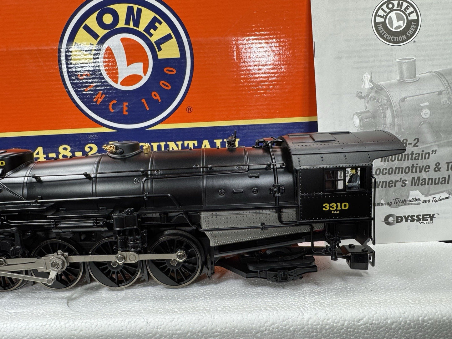 Lionel 6-28058 TMCC NYNH&H New Haven 4-8-2 Mountain steam engine #3310 LNIB3