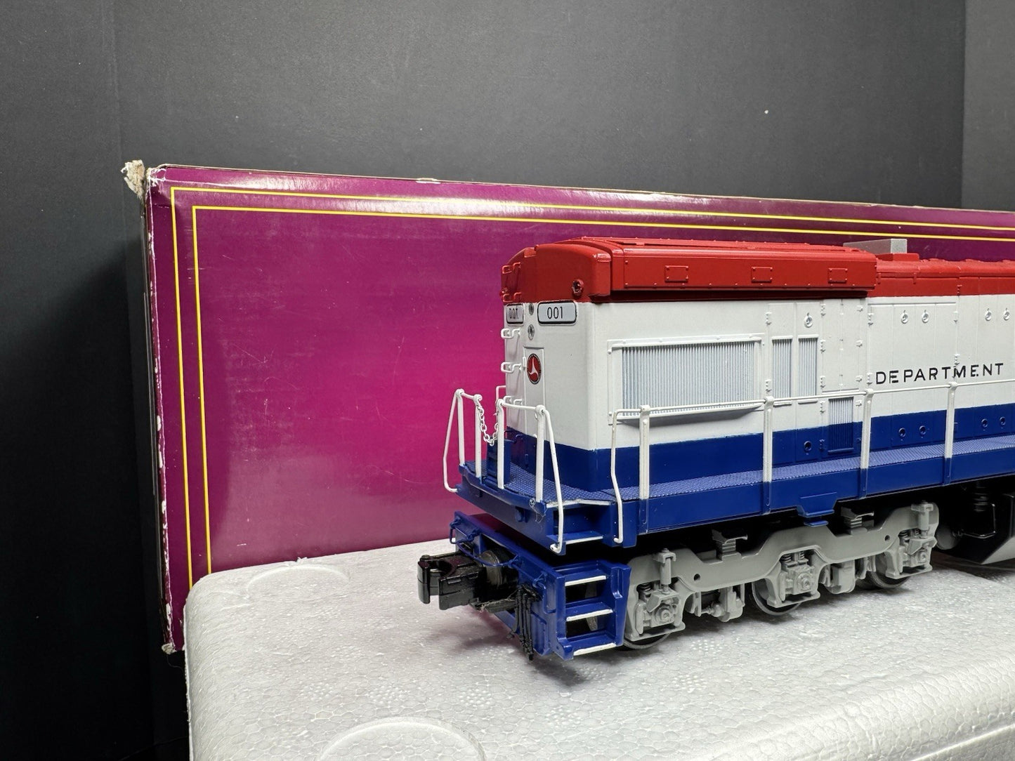 MTH 20-20925-1 U.S. Dept of Transportation U30C diesel engine #001 PS3 LNIB6