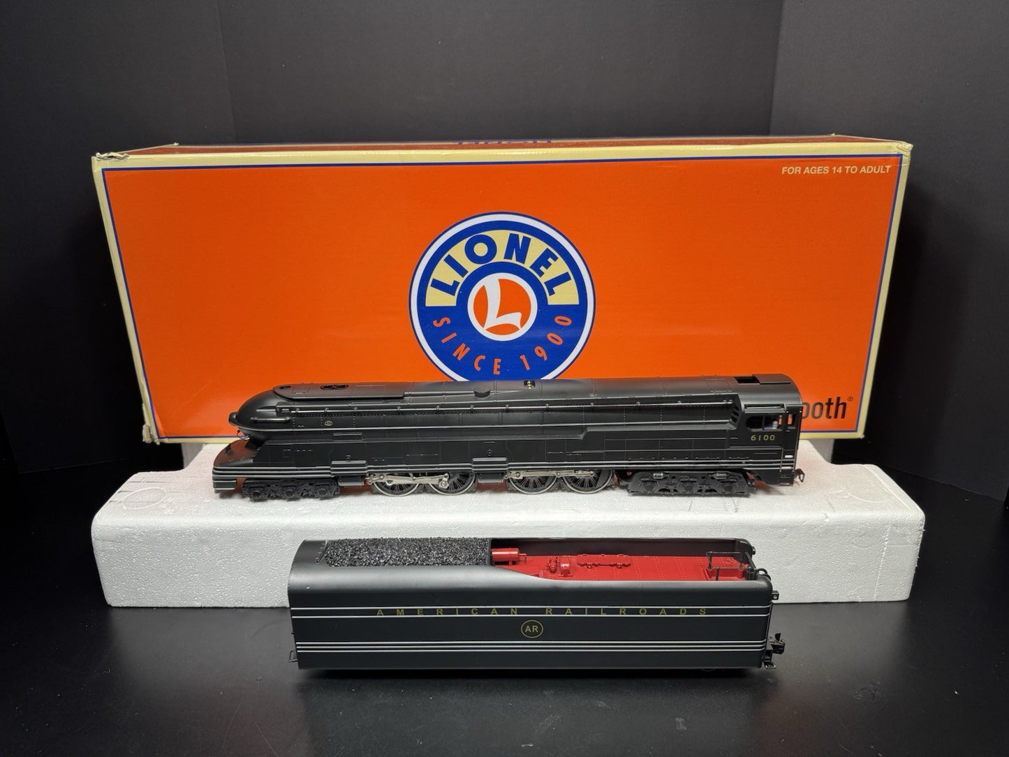 Lionel LEGACY 2131010 American Railroads S1 6-4-4-6 steam engine #6100 EX HTF6
