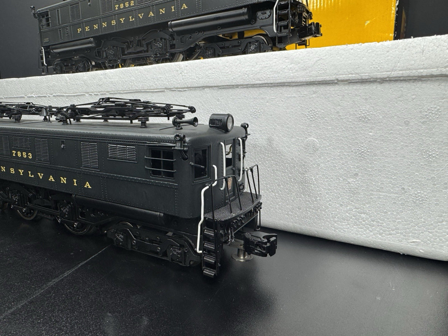 Sunset 3rd Rail brass TMCC Pennsylvania PRR O1a electric engine #7852 #7853 EX4