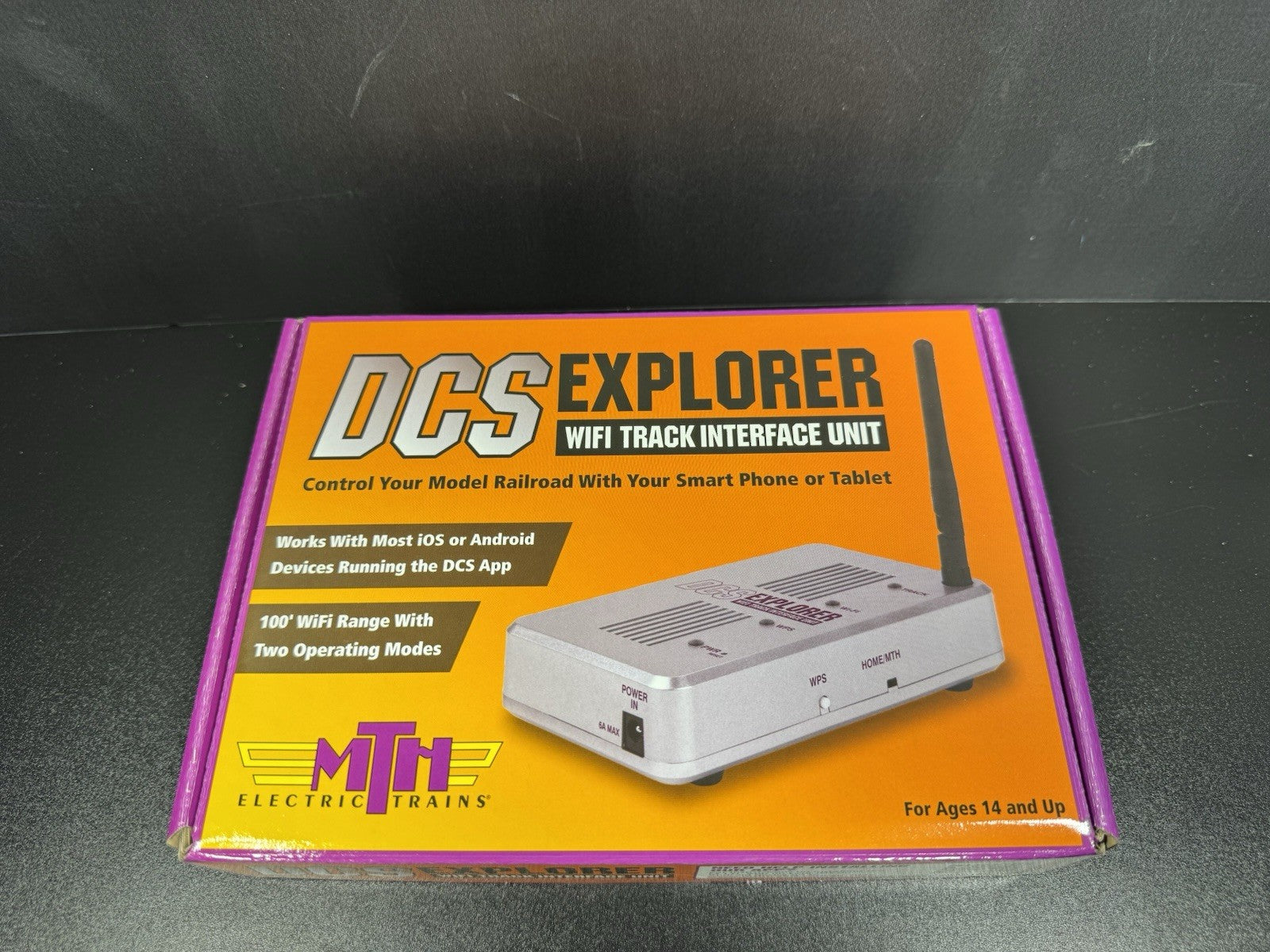 MTH 50-1035 DCS WiFi Explorer track interface unit NEW NOS2