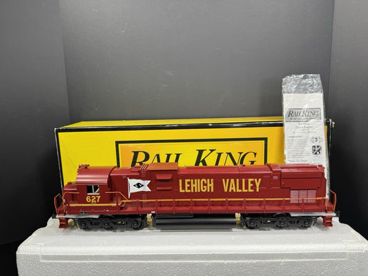 MTH RailKing 30-20665-1 Lehigh Valley LV C628 diesel engine #627 PS3 LNIB0