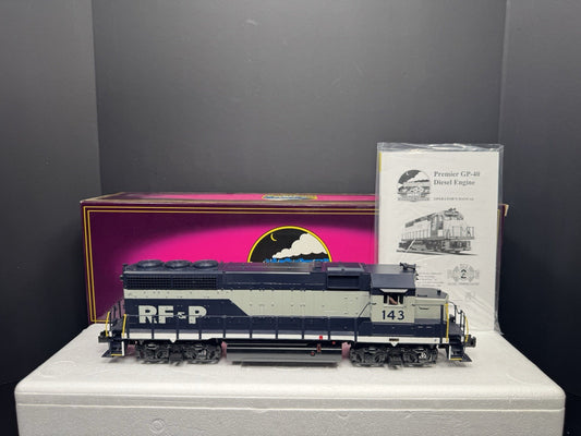 MTH 20-2425-1 Richmond RF&P GP-40 diesel engine #143 PS2 BCR LNIB0