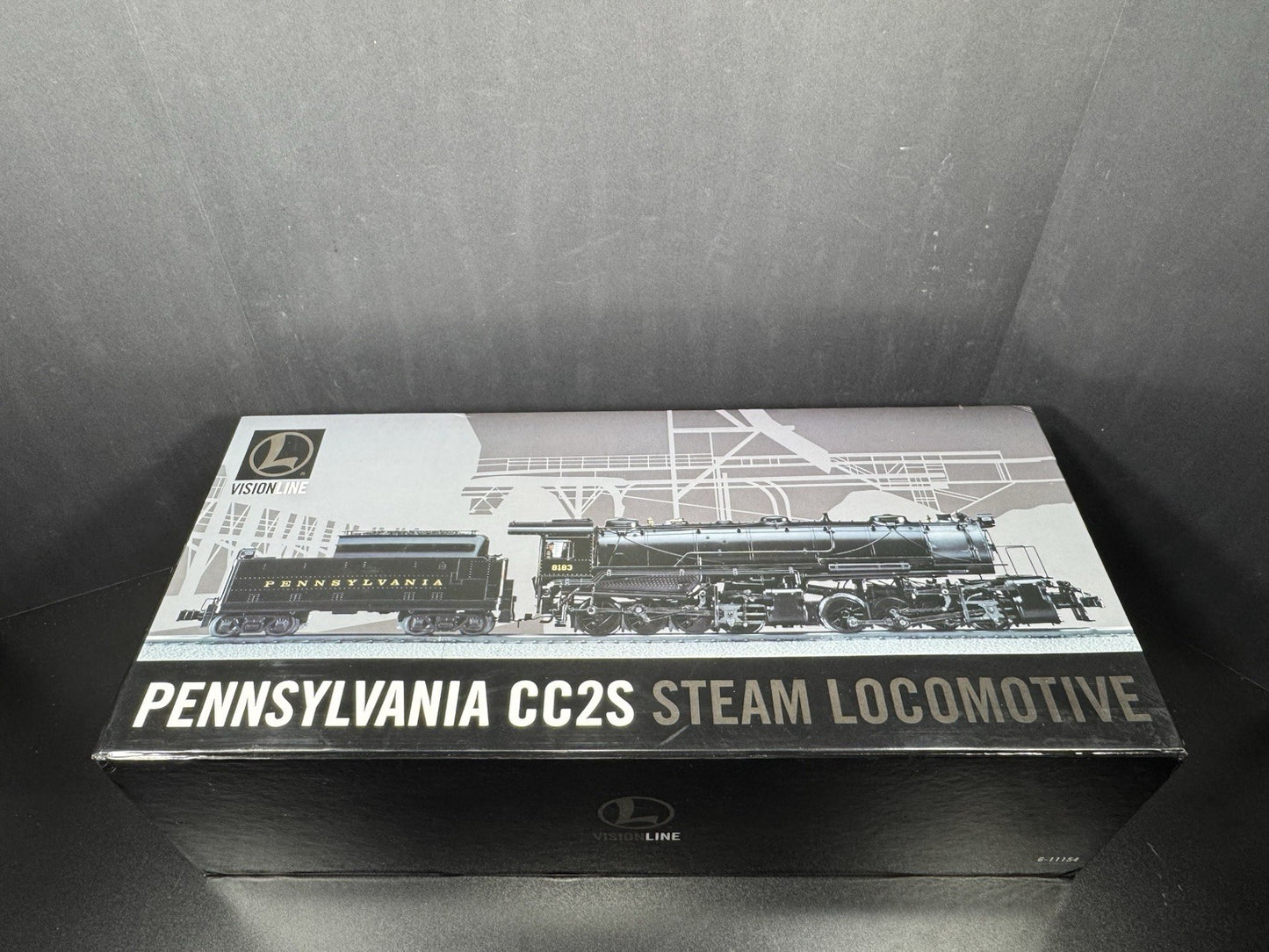 Lionel VISIONLINE 6-11154 Pennsylvania PRR 0-8-8-0 CC2 steam engine #8183 LNIB16