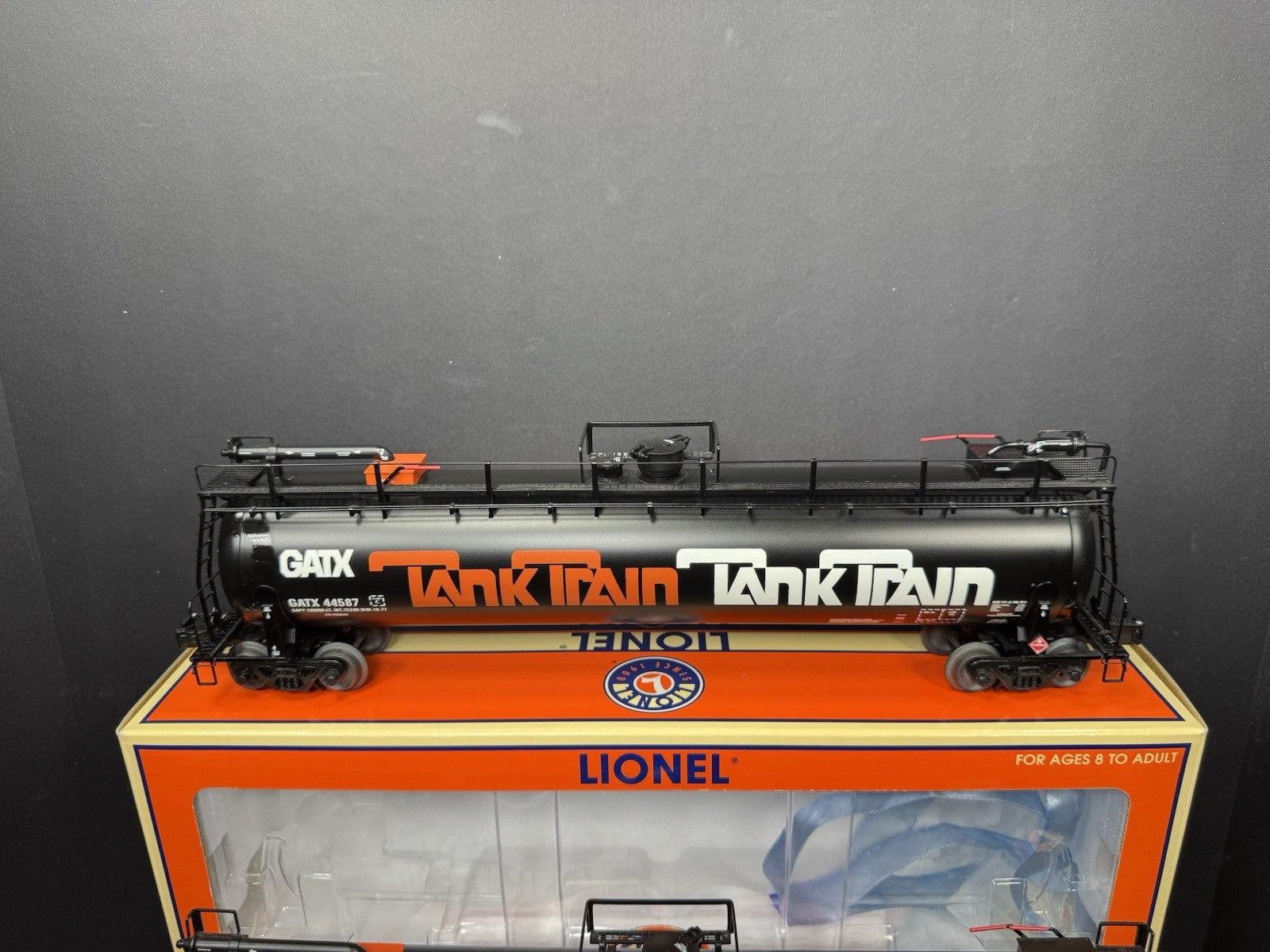 Lionel 6-19639 GATX Tank Train tanker car 3-pack EX5