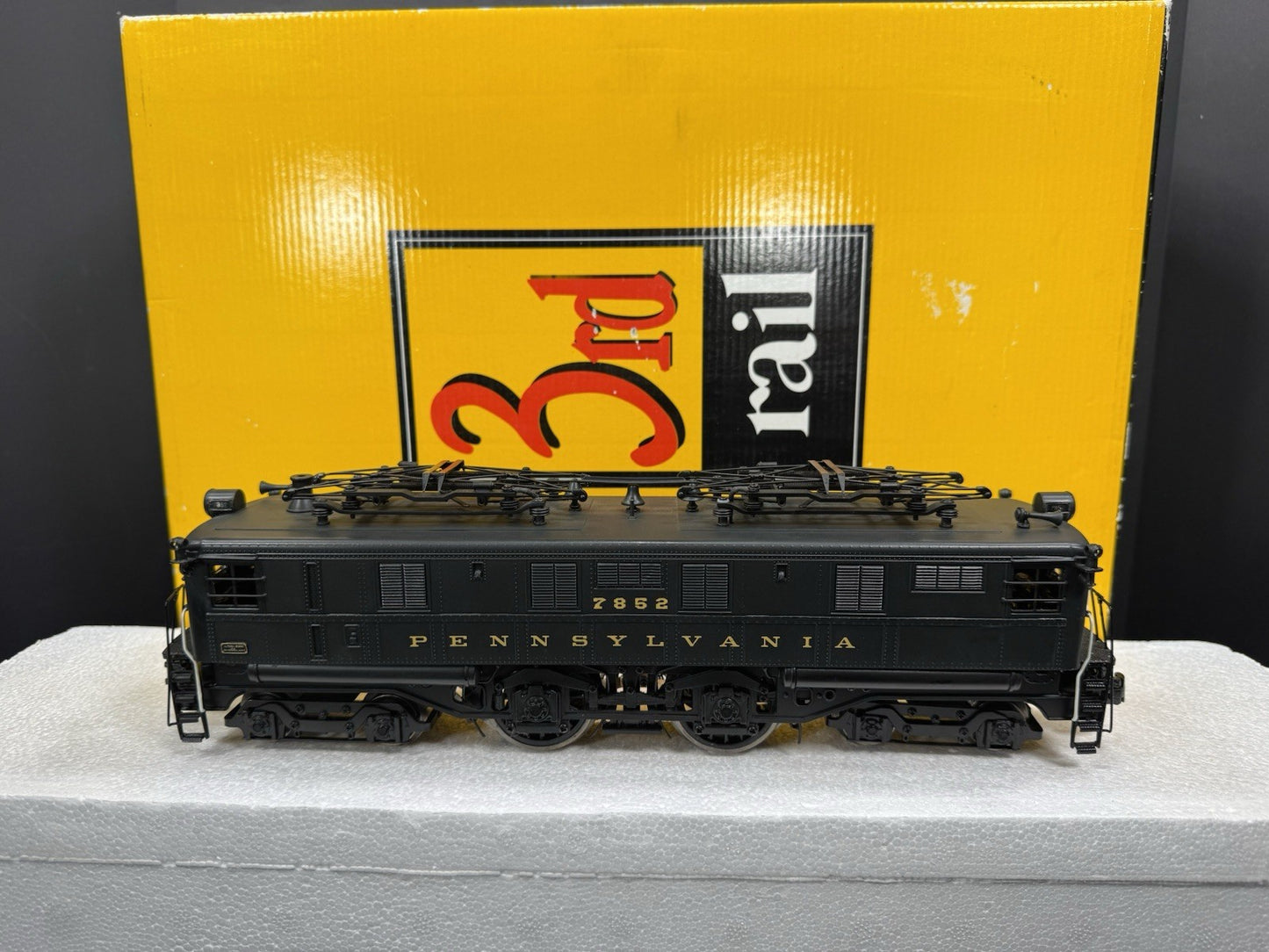 Sunset 3rd Rail brass TMCC Pennsylvania PRR O1a electric engine #7852 #7853 EX2