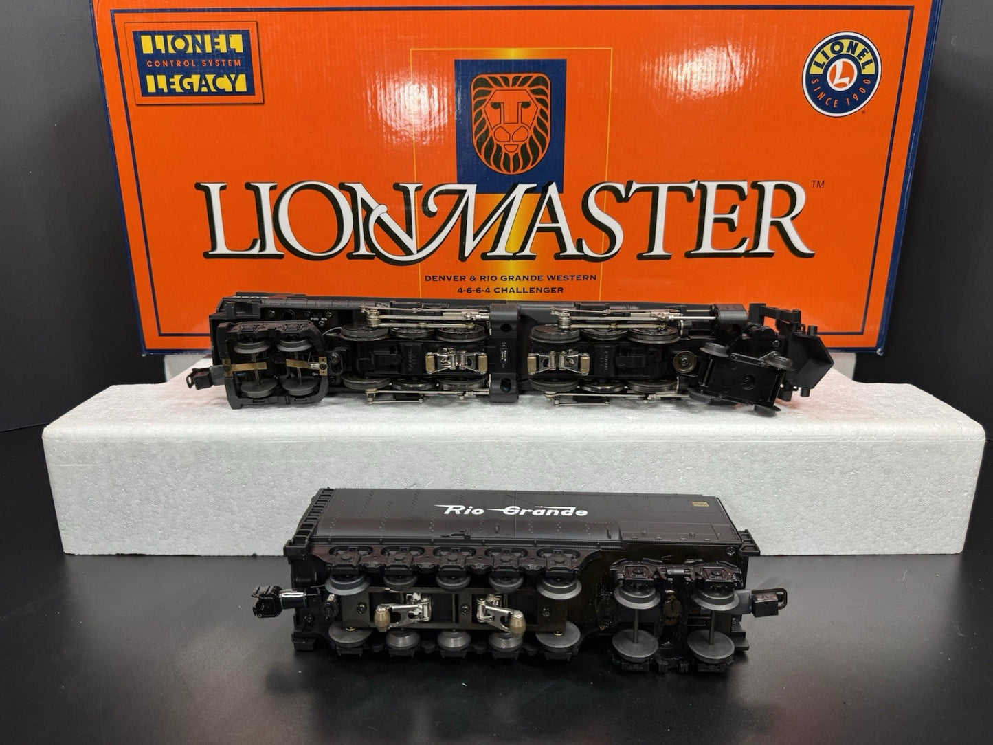Lionel LEGACY 6-11152 LionMaster Rio Grande Challenger steam engine #3805 LNIB12