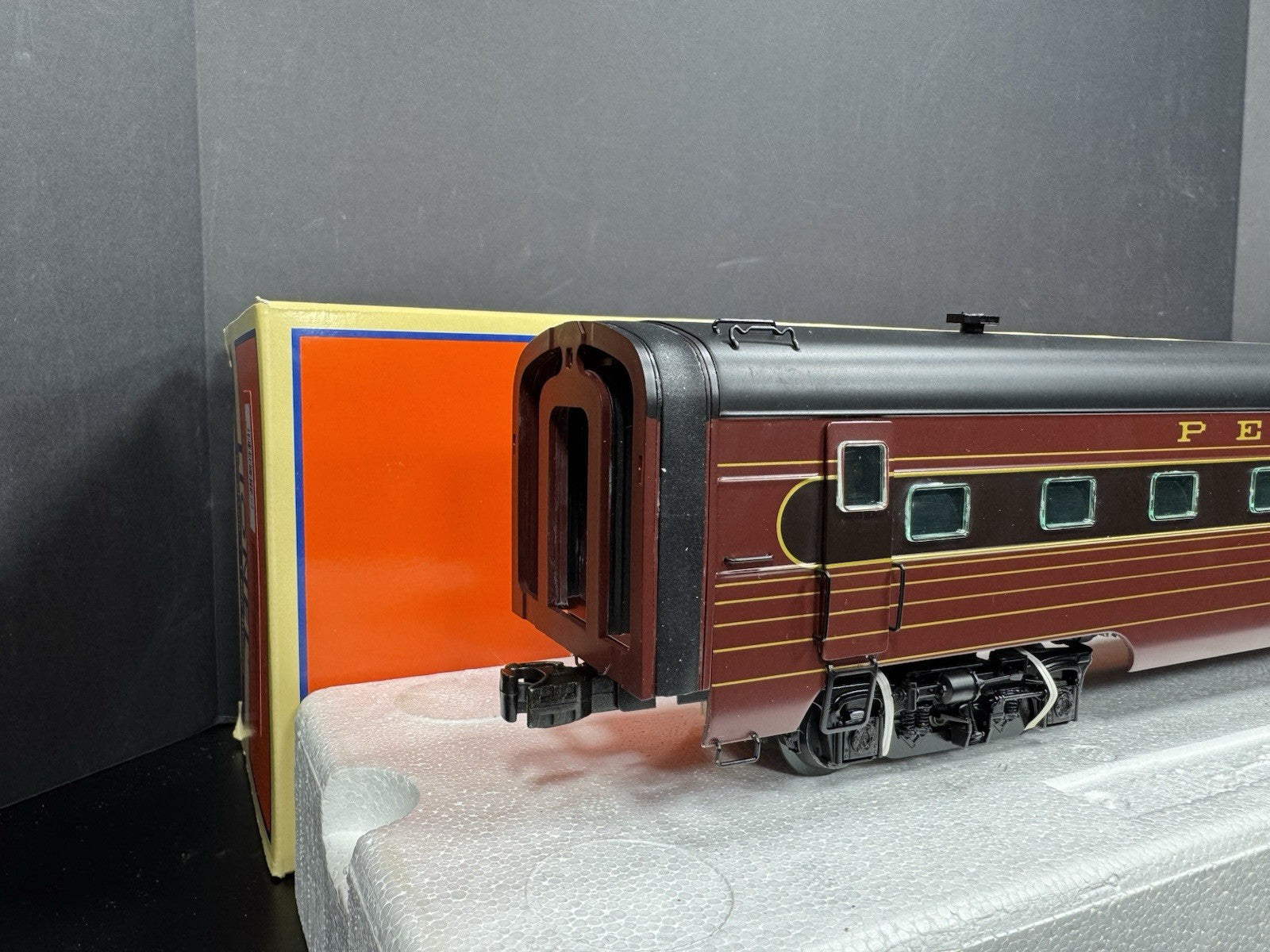 Lionel 6-25423 Pennsylvania PRR 18" aluminum StationSounds diner car #4507 LNIB1