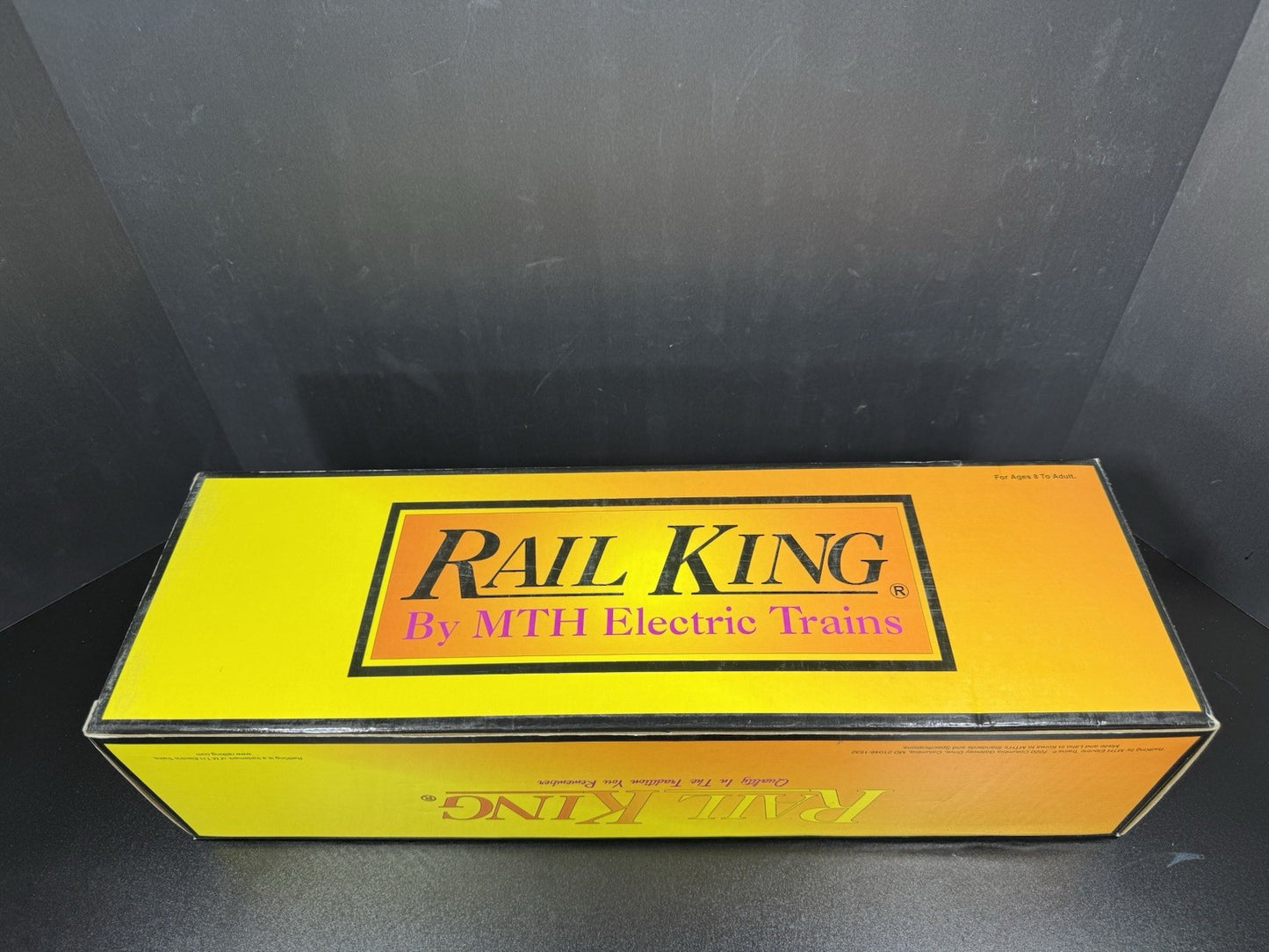 MTH RailKing 30-1346-1 Baltimore & Ohio B&O B-6 steam engine #40 PS2 BCR LNIB14