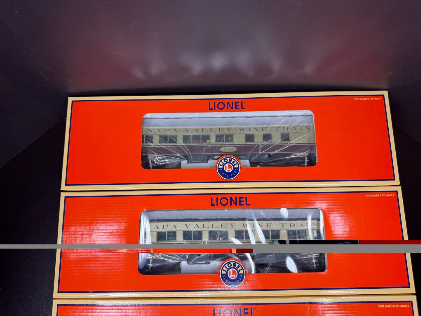 Lionel 6-31737 TMCC Napa Valley Wine Train Alco passenger set LNIB VHTF14