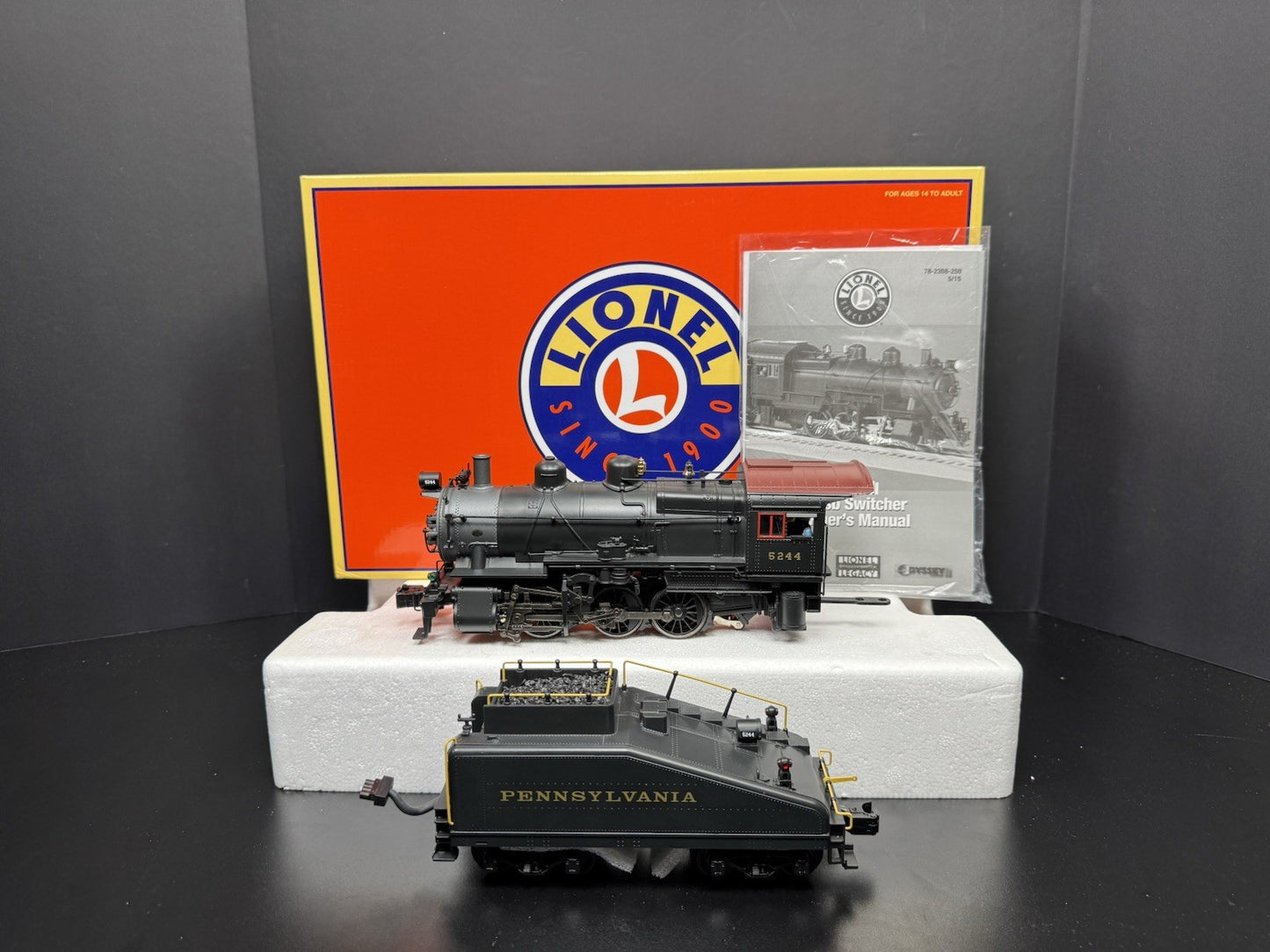 Lionel LEGACY 6-82307 Pennsylvania PRR B6sb steam engine #5244 LNIB0