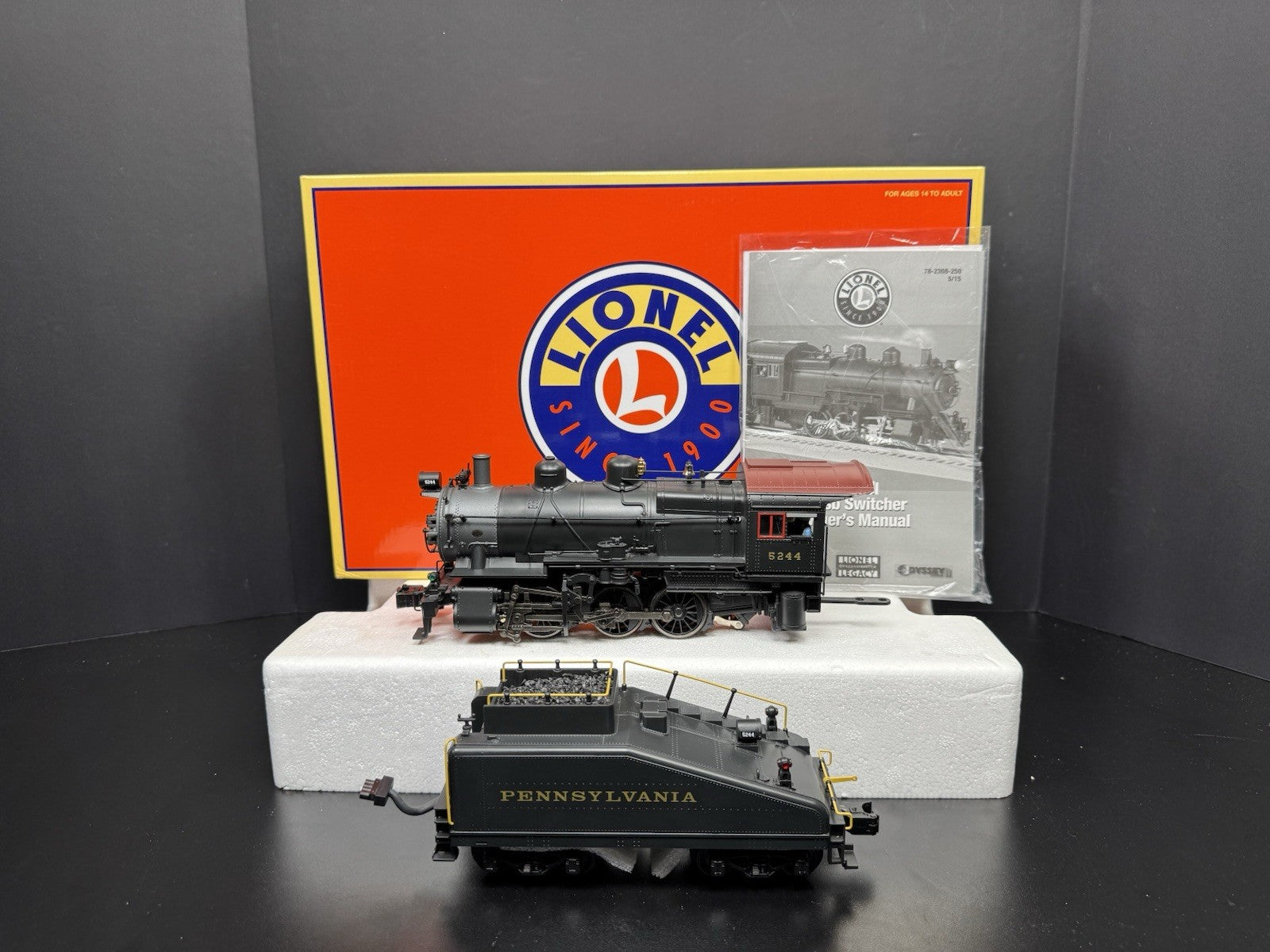 Lionel LEGACY 6-82307 Pennsylvania PRR B6sb steam engine #5244 LNIB0