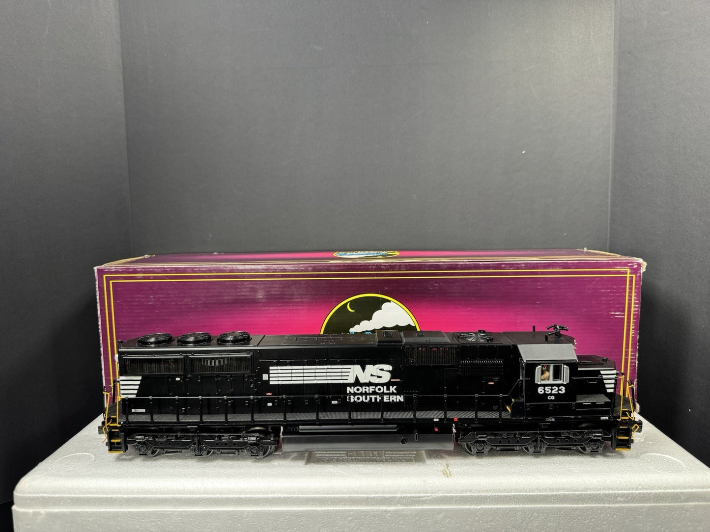 MTH 20-20181-1 Norfolk Southern NS SD50 diesel engine #6523 PS3 LNIB5
