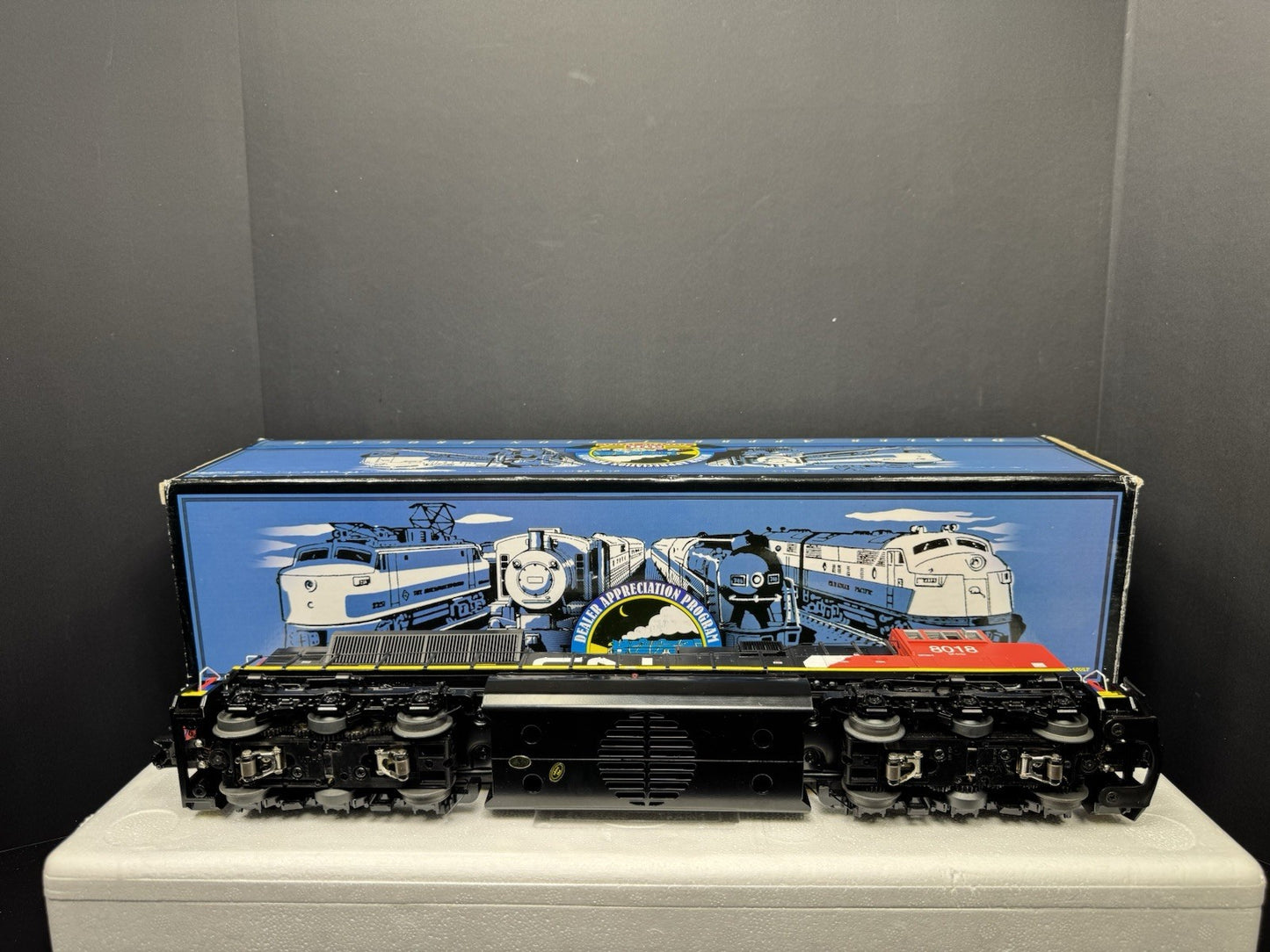 MTH 20-80006B Canadian National CN SD70-M diesel engine #8018 PS2 BCR LNIB9