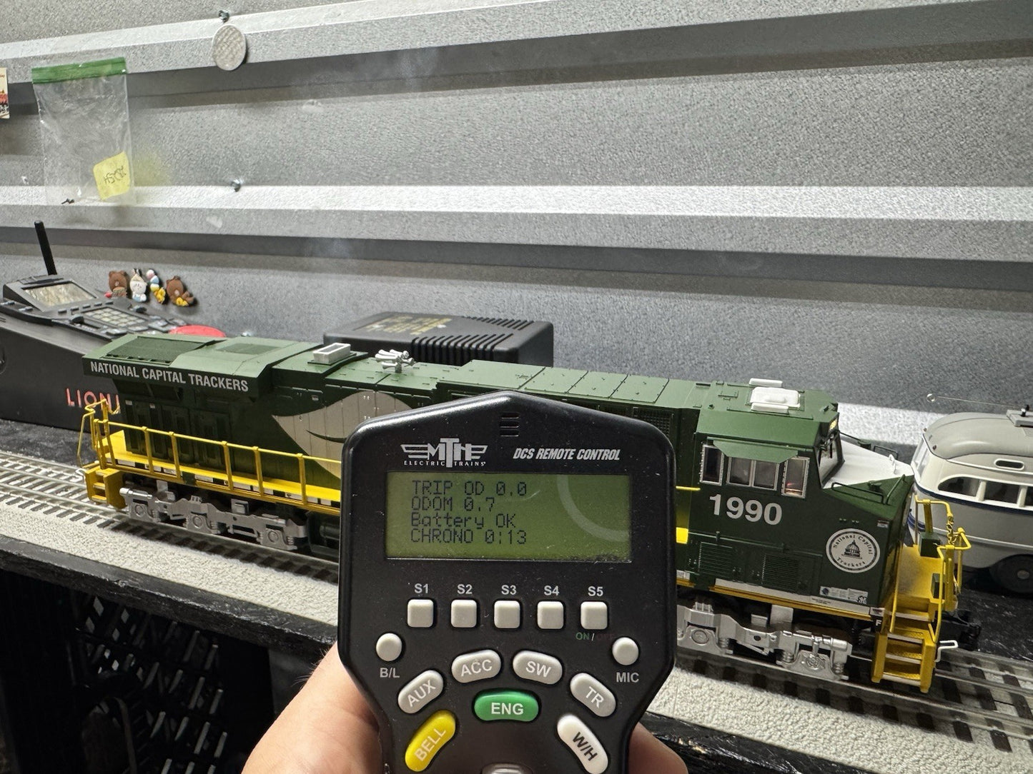 MTH RailKing 30-20480-1 National Capital Trackers ES44AC diesel engine PS3 NIB13