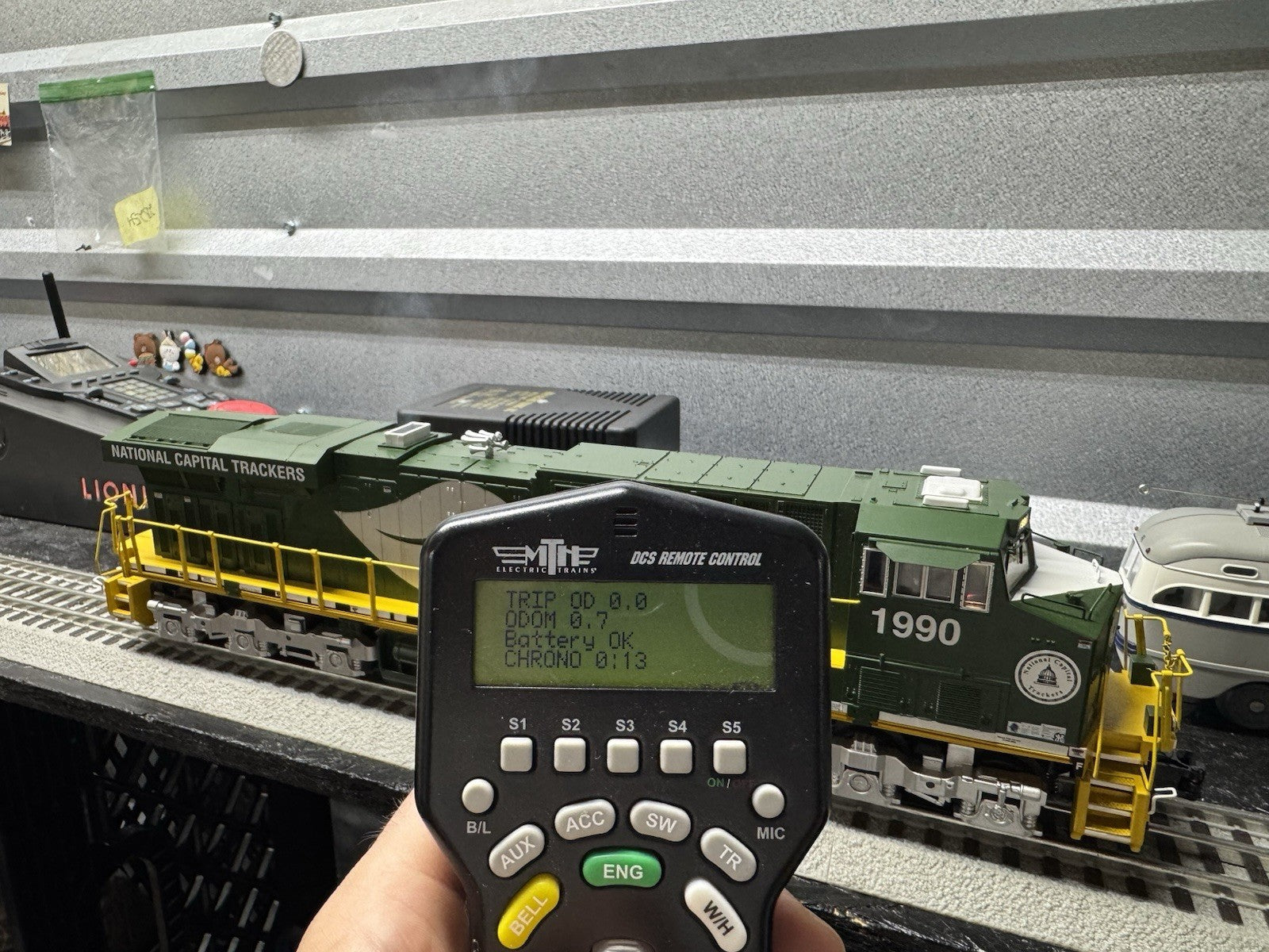 MTH RailKing 30-20480-1 National Capital Trackers ES44AC diesel engine PS3 NIB13