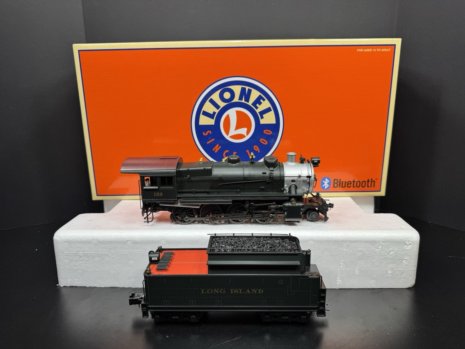 Lionel LEGACY 6-84950 Long Island H-10 steam engine #109 LNIB5
