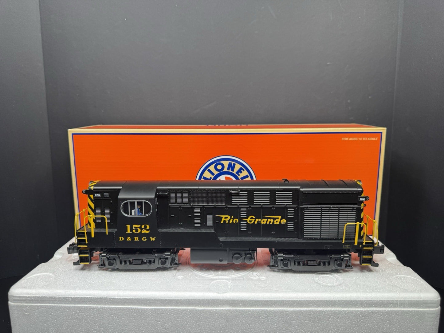 Lionel LEGACY 2333272 Rio Grande H15-44 diesel engine #152 LNIB5