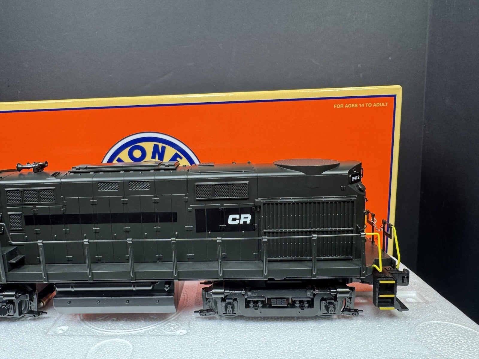 Lionel LEGACY 2233341 Conrail CR RS-27 diesel engine #2412 LNIB3