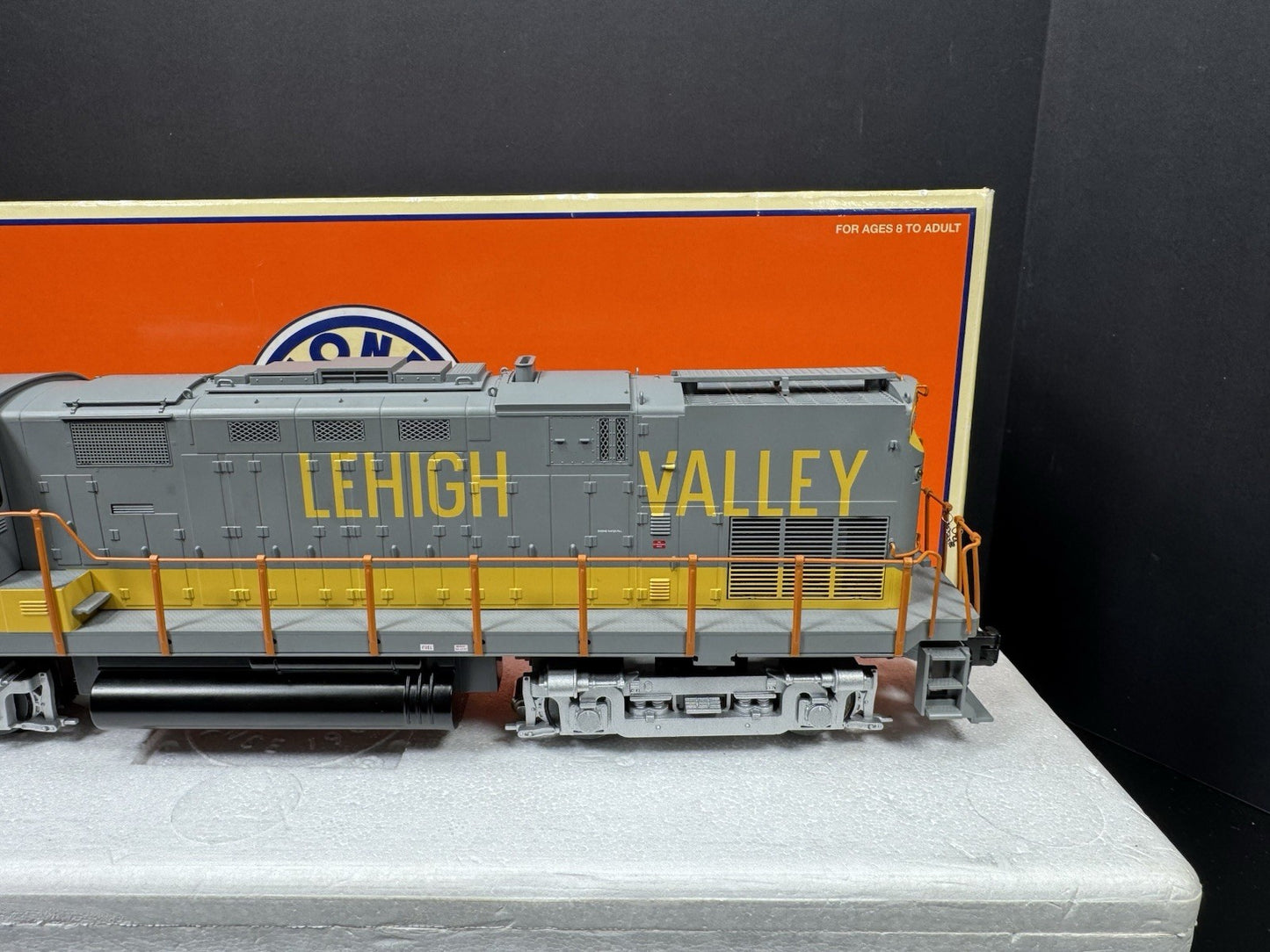 Lionel 6-28218 TMCC Lehigh Valley "Yellow Jacket" C-420 diesel engine #407 LNIB3