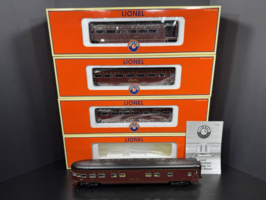 Lionel 6-29182 Norfolk & Western Powhatan Arrow 18" passenger 4-car set EX0