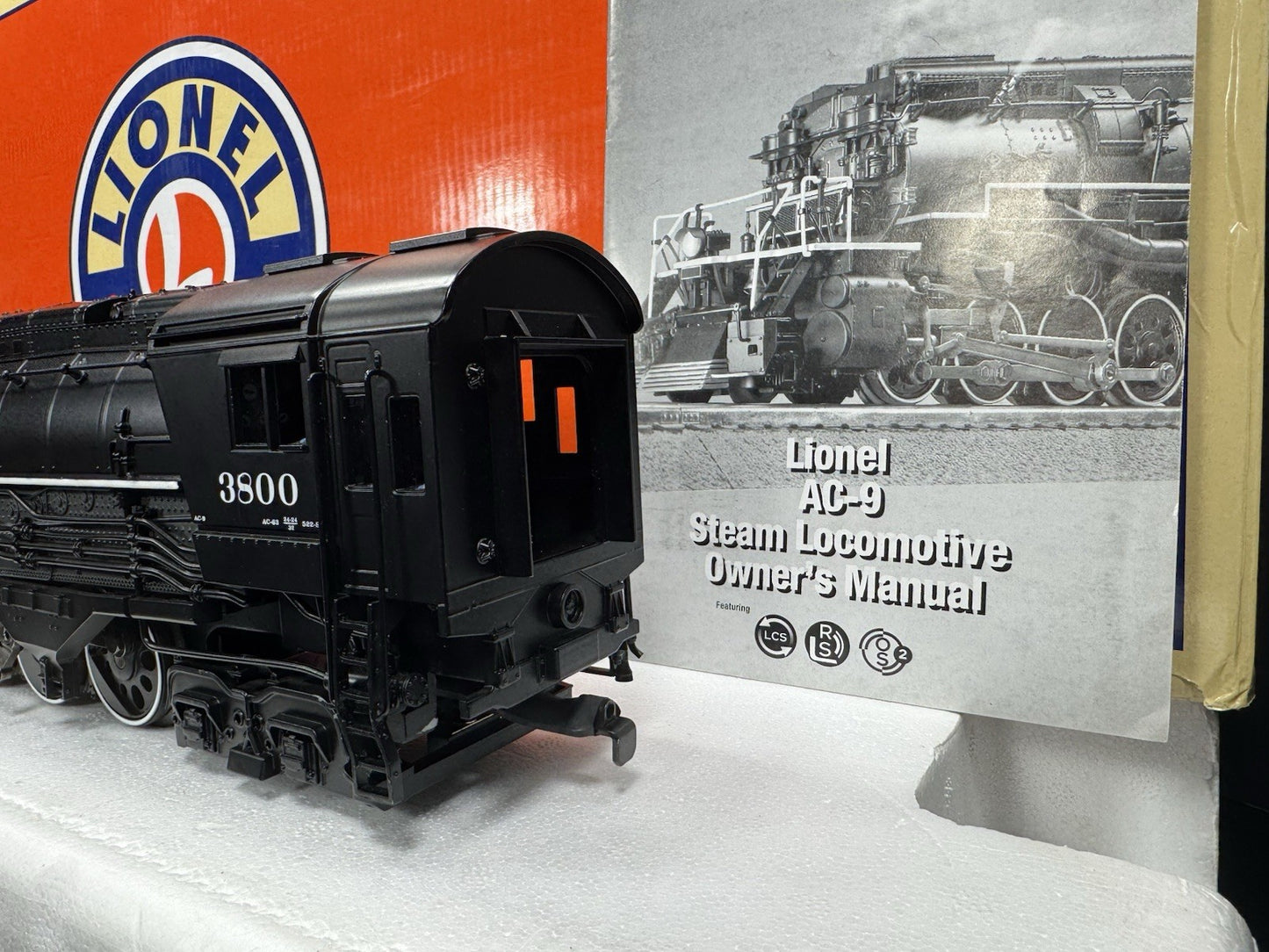 Lionel LEGACY 6-84248 Southern Pacific SP AC-9 steam engine #3800 EX5