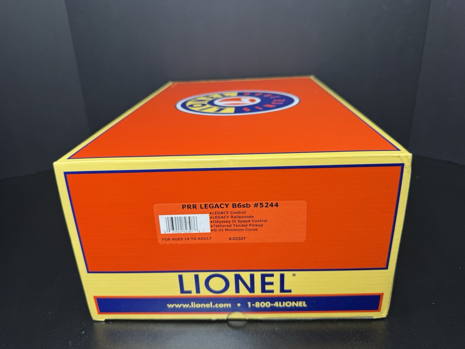 Lionel LEGACY 6-82307 Pennsylvania PRR B6sb steam engine #5244 LNIB14