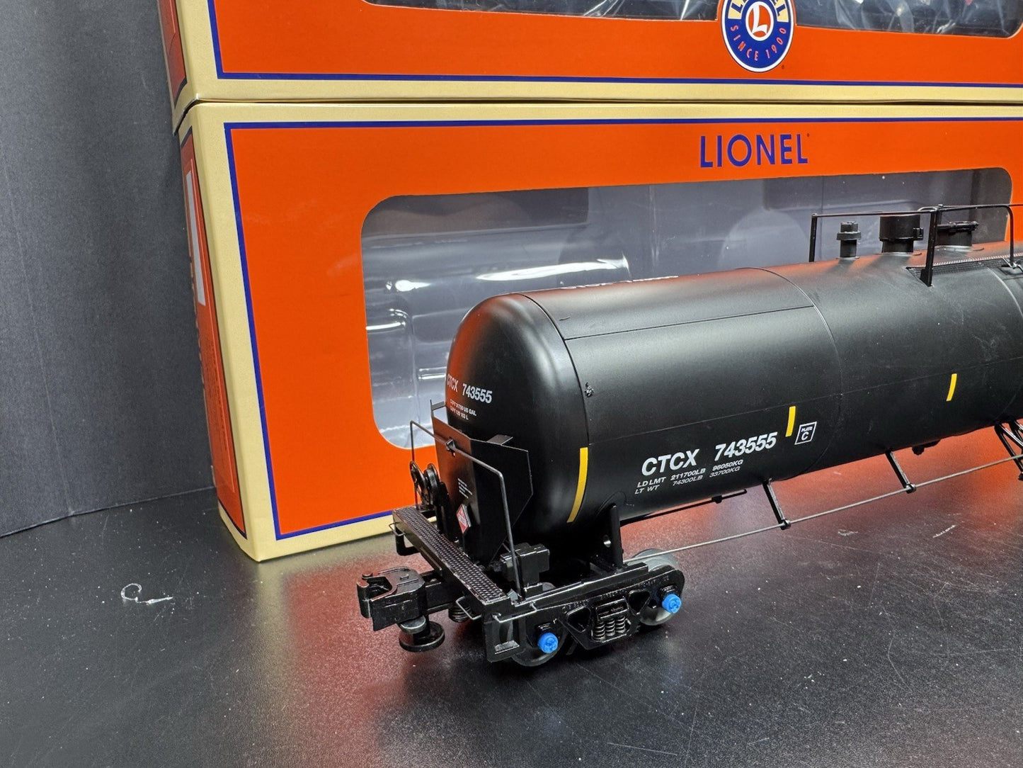 Lionel 1926760 CTXC 30k gallon tank car 3-pack LNIB5