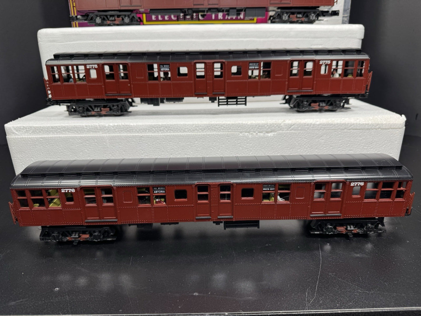 MTH 20-2675-1 BMT Standards subway 3-car set PS2 BCR LNIB3