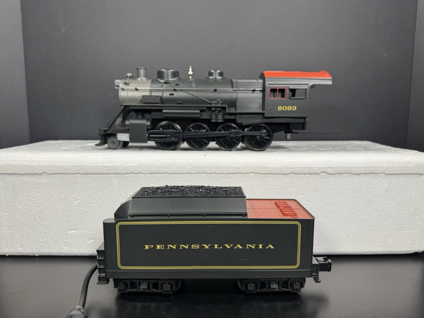 MTH RailKing 30-4103-1 Pennsylvania PRR 2-8-0 steam engine #9093 PS2 BCR NEW0