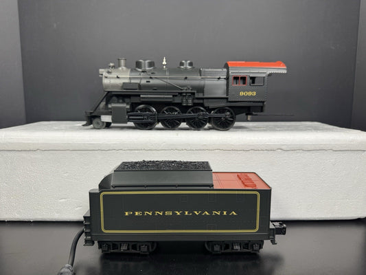 MTH RailKing 30-4103-1 Pennsylvania PRR 2-8-0 steam engine #9093 PS2 BCR NEW0