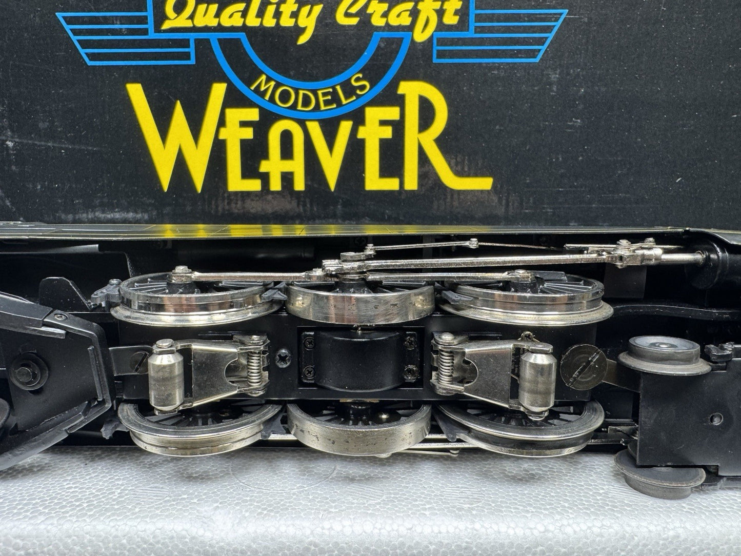 Weaver 3-rail brass Pennsylvania PRR Torpedo 4-6-2 Pacific steam engine #3768 EX11
