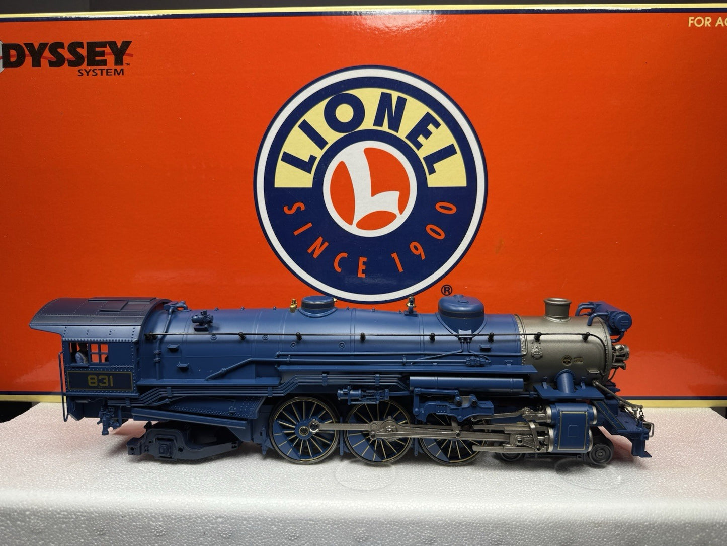 Lionel 6-21787 TMCC Jersey Central CNJ Blue Comet steam passenger set EX3