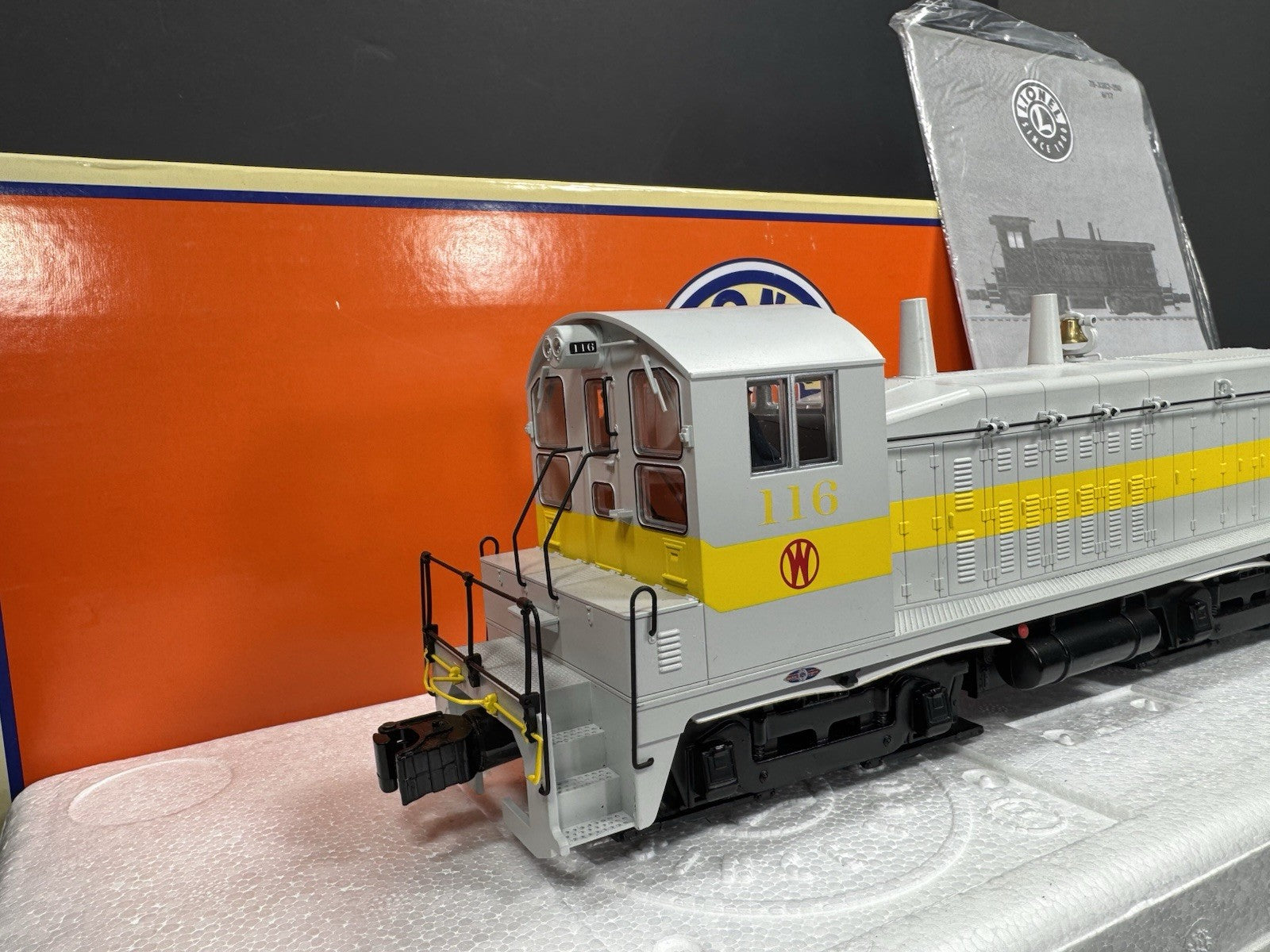 Lionel LEGACY 6-83387 New York Ontario & Western NW2 diesel engine #116 LNIB1