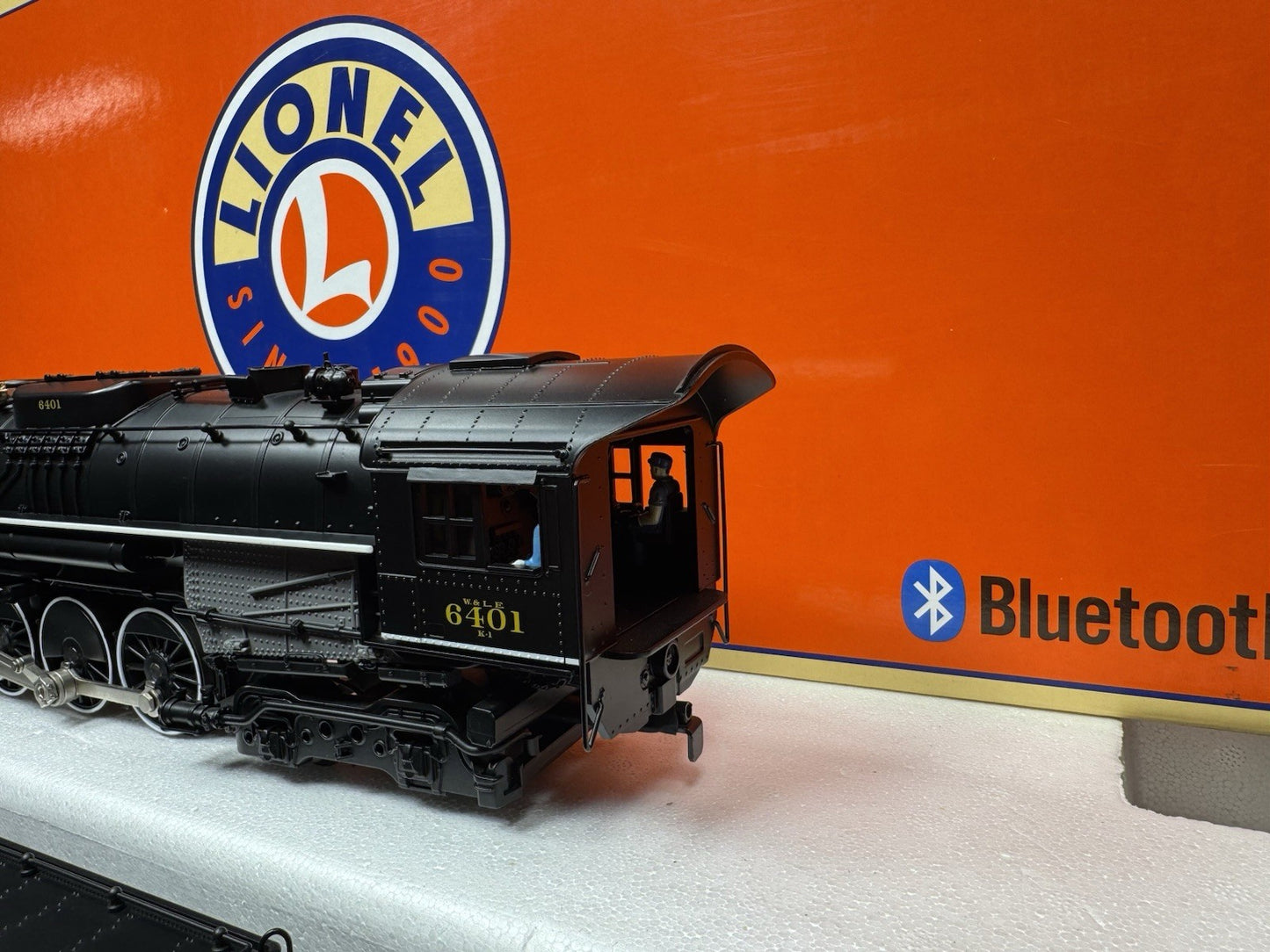 Lionel LEGACY 6-84690 Wheeling & Lake Erie Berkshire steam engine #6401 LNIB4