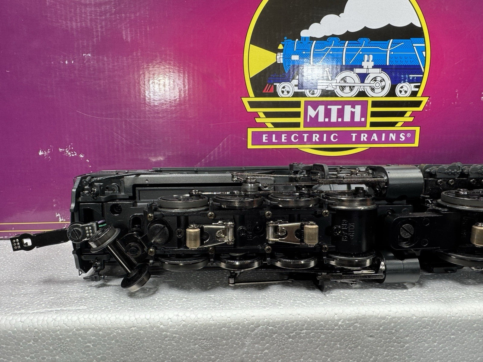MTH 20-3516-1E Pennsylvania PRR 2-8-8-2 Y-3 steam engine #377 PS3 EX14