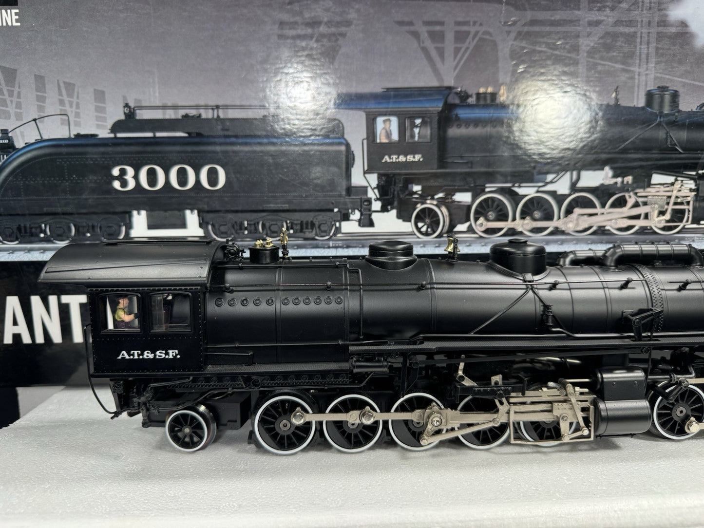 Lionel VISIONLINE 6-11155 Santa Fe 2-10-10-2 steam engine #3000 EX3