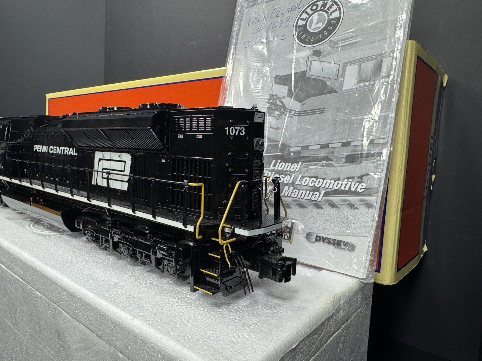 Lionel LEGACY 6-39645 NS heritage Penn Central SD70ACe diesel engine #1073 LNIB4