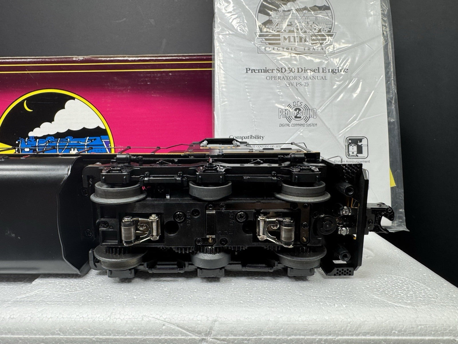 MTH 20-2579-1 Denver & Rio Grande SD50 diesel engine #5506 PS2 BCR LNIB12